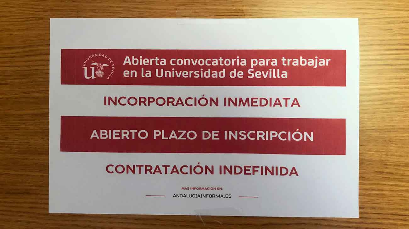 trabajar en Universidad de Sevilla
