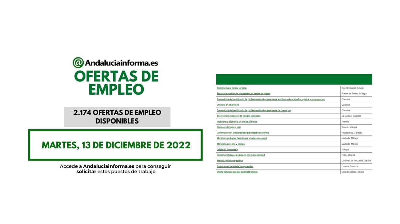 empleo SAE 13 diciembre 2022