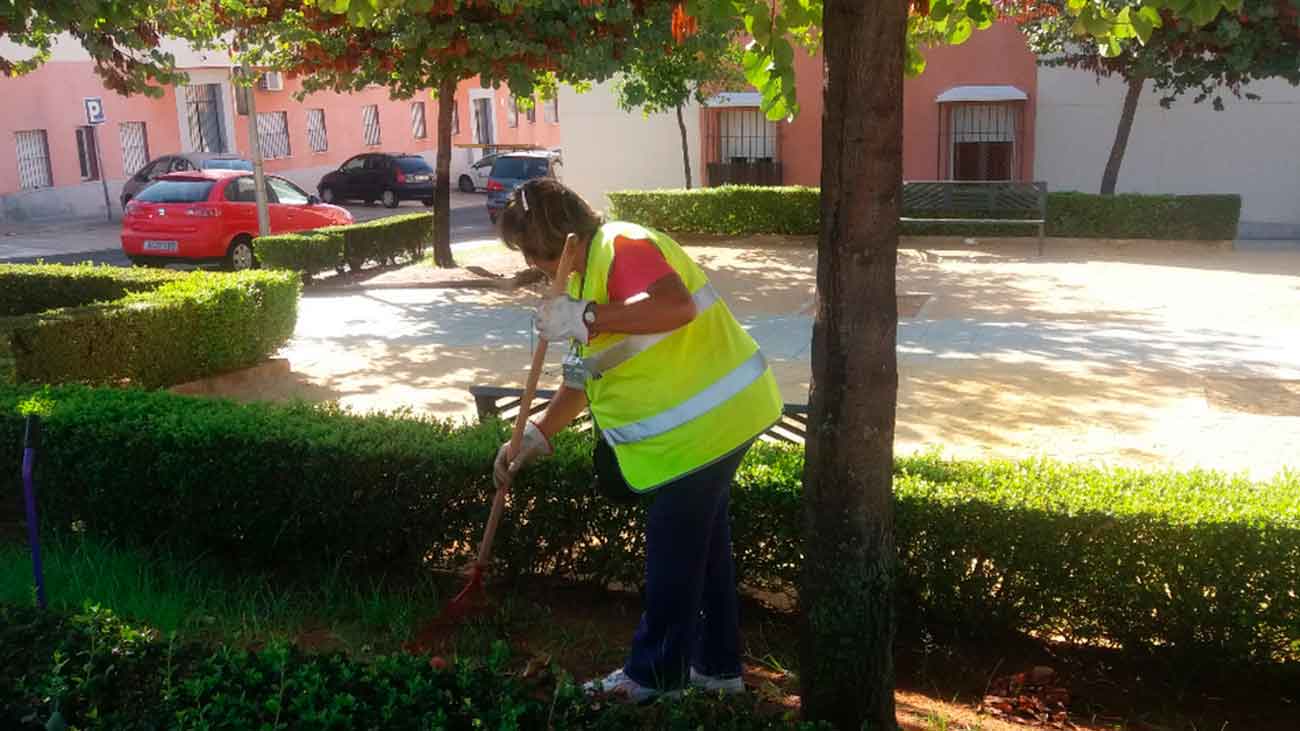 empleo jardinería Alcalá de Guadaíra