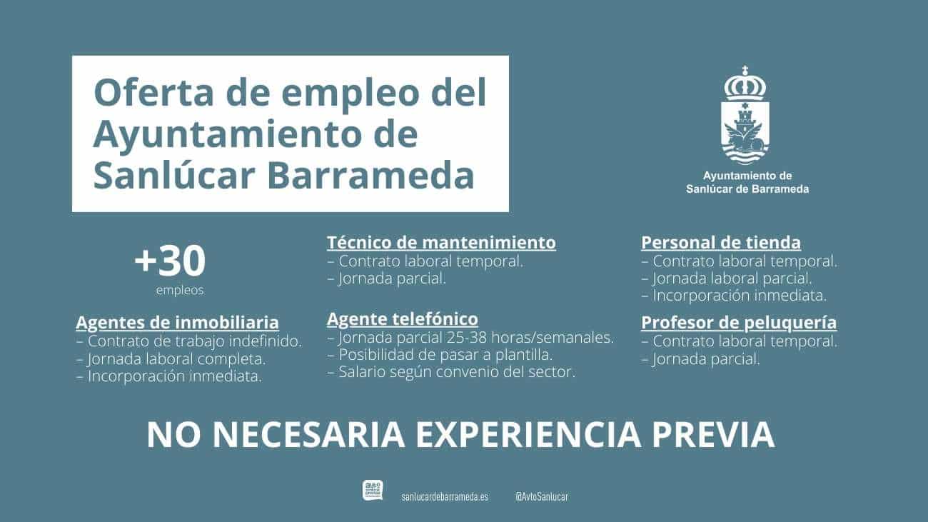 empleo Ayuntamiento Sanlúcar Barrameda