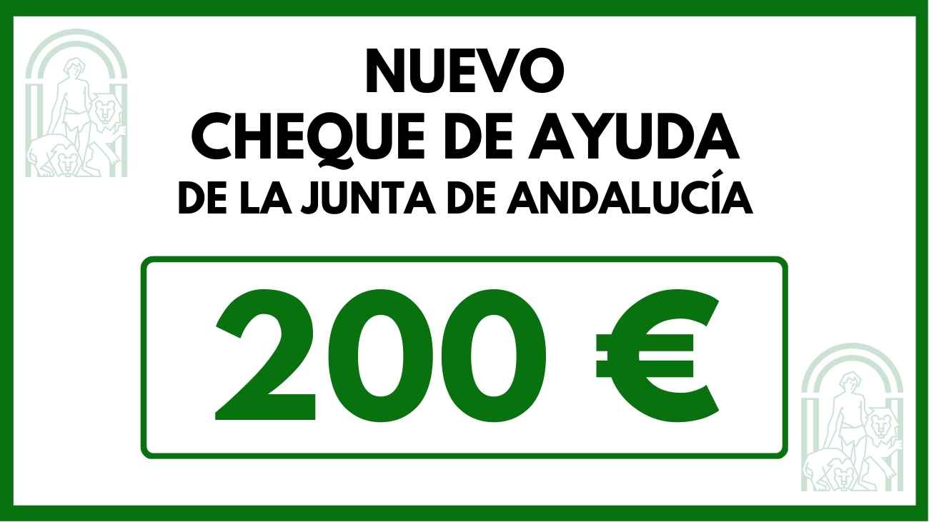 cheque 200 euros Andalucía