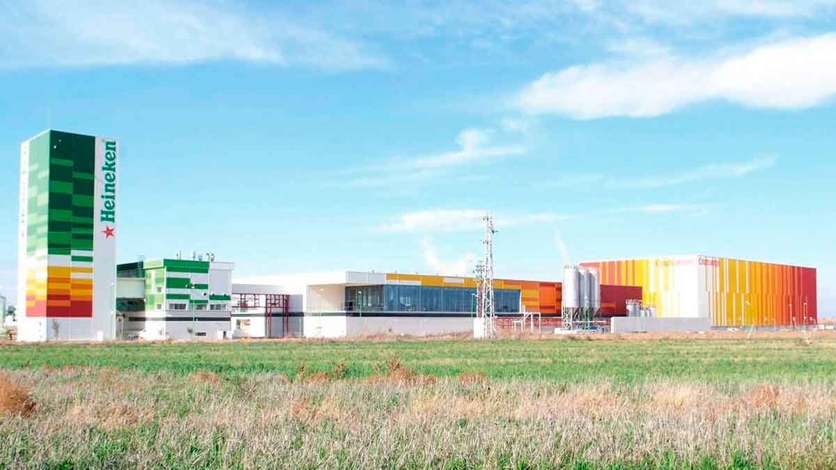 Edificios de la fábrica Heineken