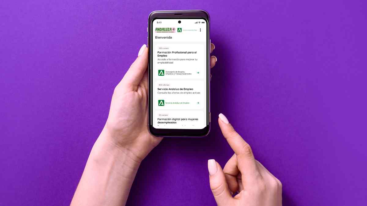 La Junta de Andalucía estrena app para promover empleo en las mujeres