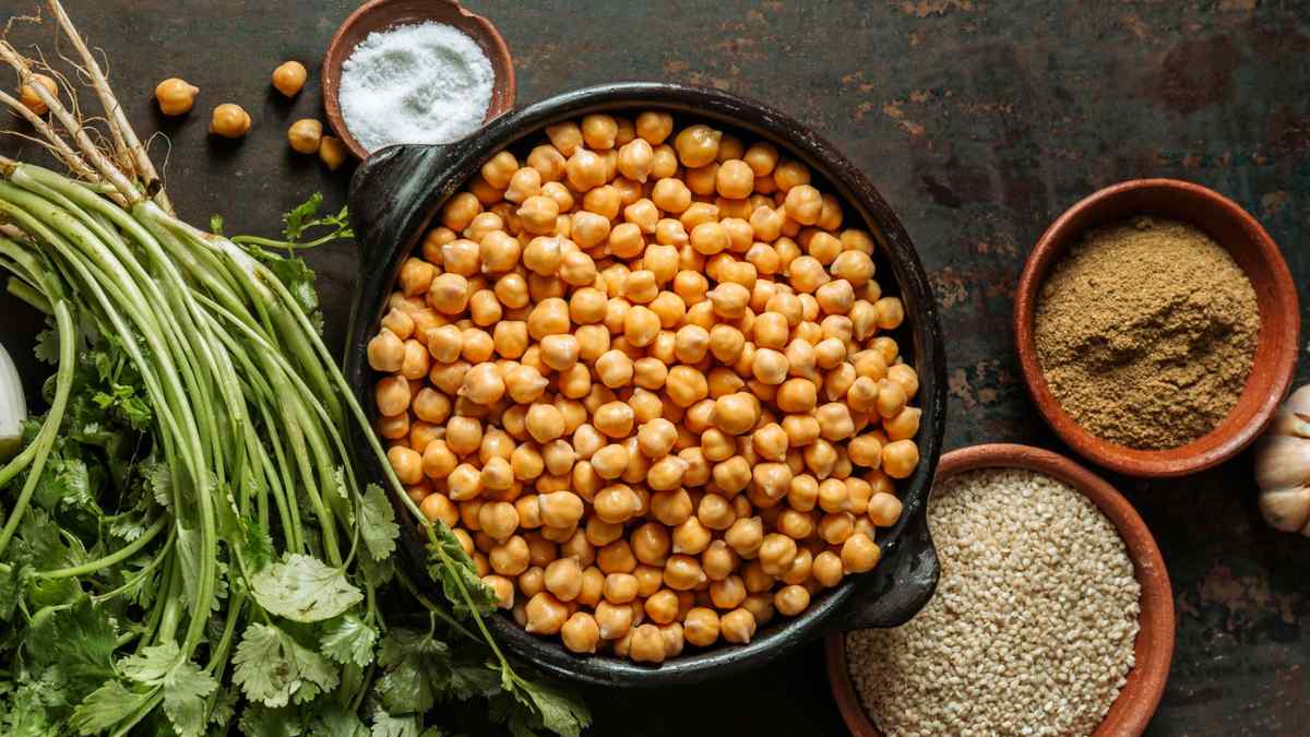 Cómo preparar garbanzos con espinacas