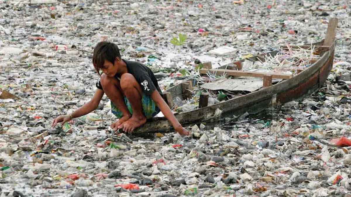 Basura marina.