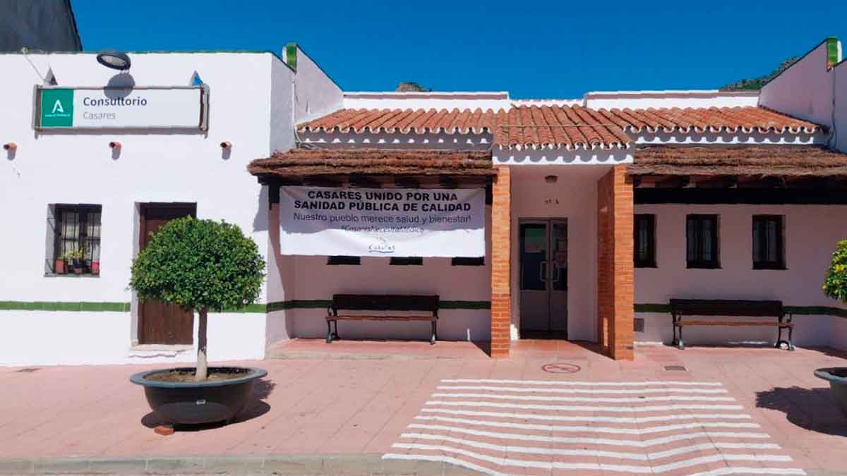 Consultorio médico en zona rural de Andalucía