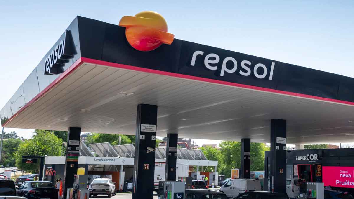 Estación de servicio Repsol con surtidores AutoGas dentro de la promoción de 500 euros para vehículos GLP