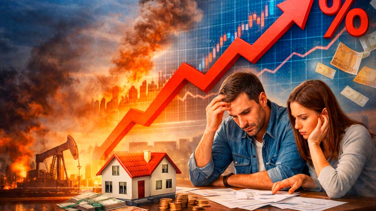 Subida del euríbor en marzo afecta a hipotecas variables con aumento de cuotas en hogares españoles