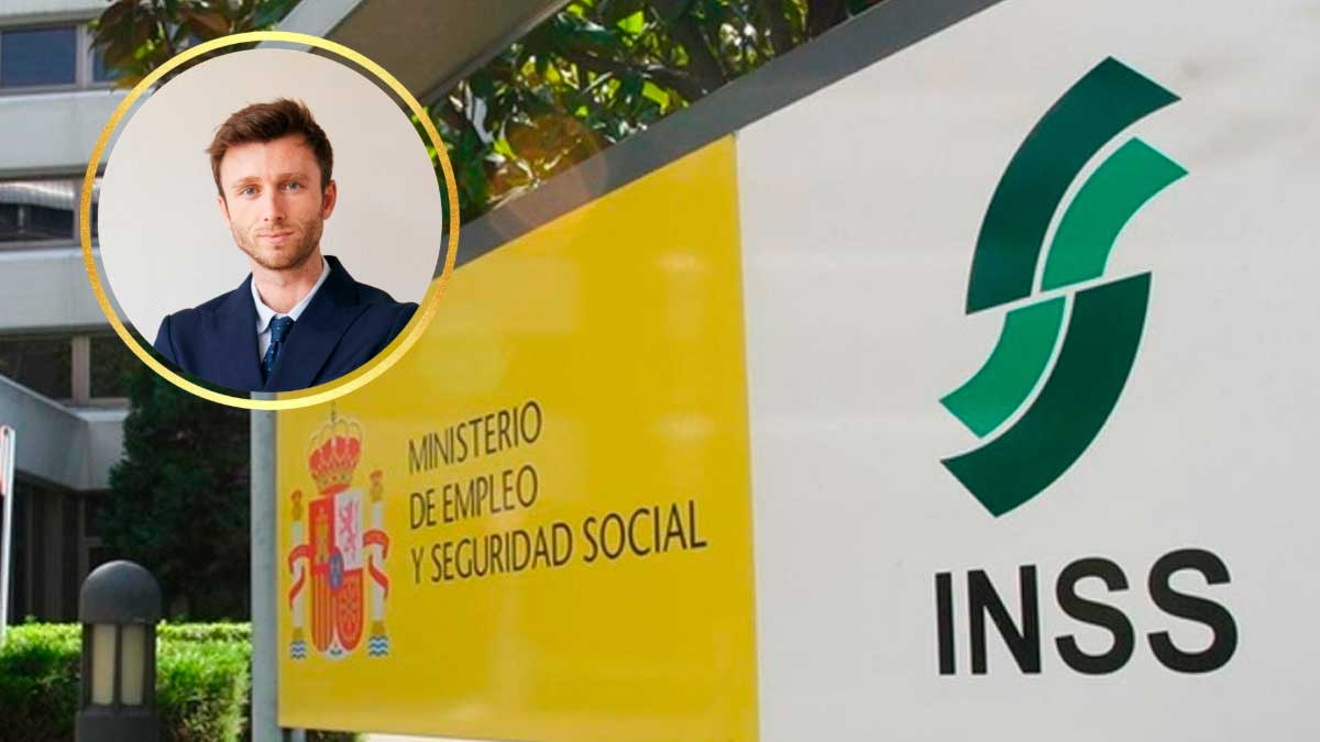 Abogado laboralista y sede del INSS sobre incapacidad permanente total y su impacto en la jubilación