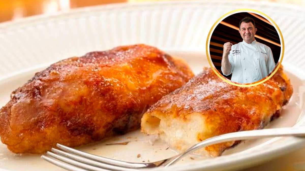 Torrijas caseras jugosas estilo Martín Berasategui para Semana Santa