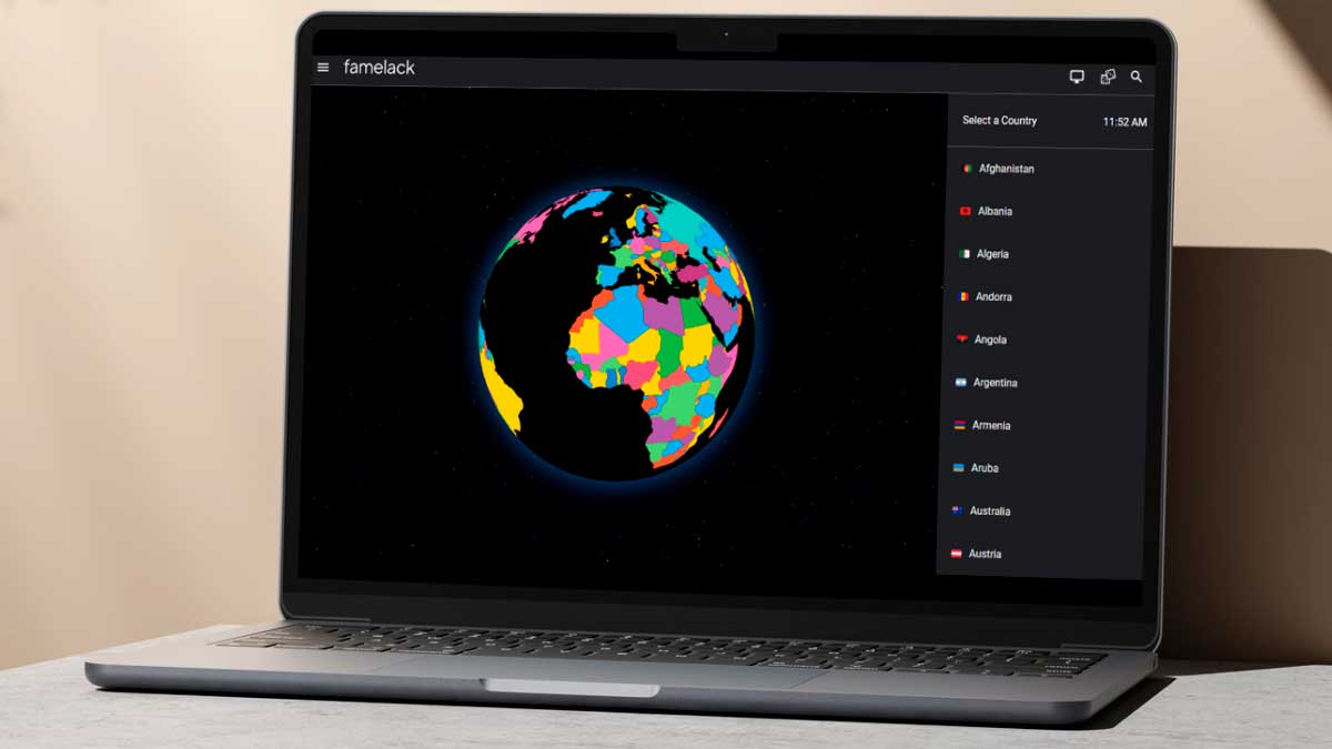 Ver canales de televisión gratis online con mapa interactivo en web sin registro