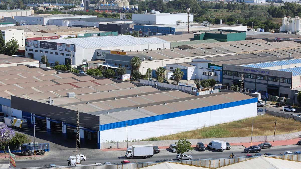 Polígono industrial en Andalucía con pymes, subvenciones para seguridad laboral