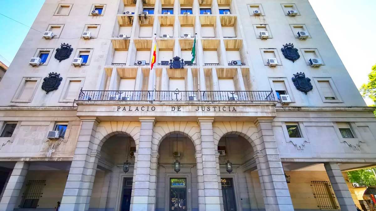 Fachada del Palacio de Justicia de Andalucía en el Caso de los ERE