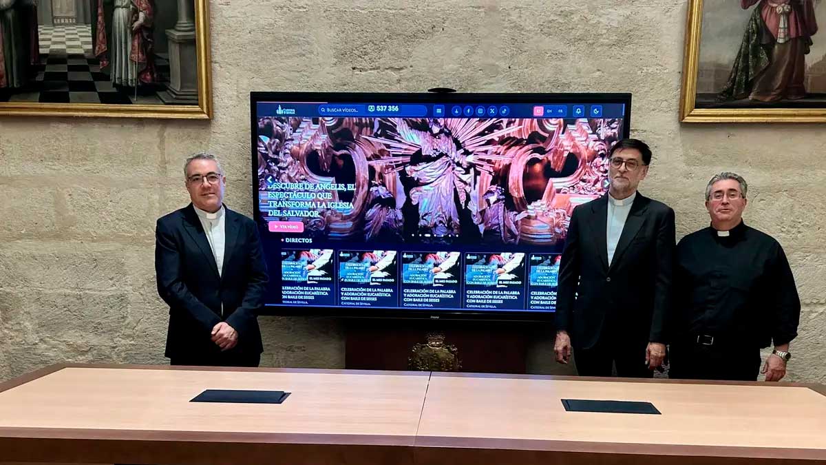 Presentación de Catedral de Sevilla TV, canal digital gratuito en cinco idiomas