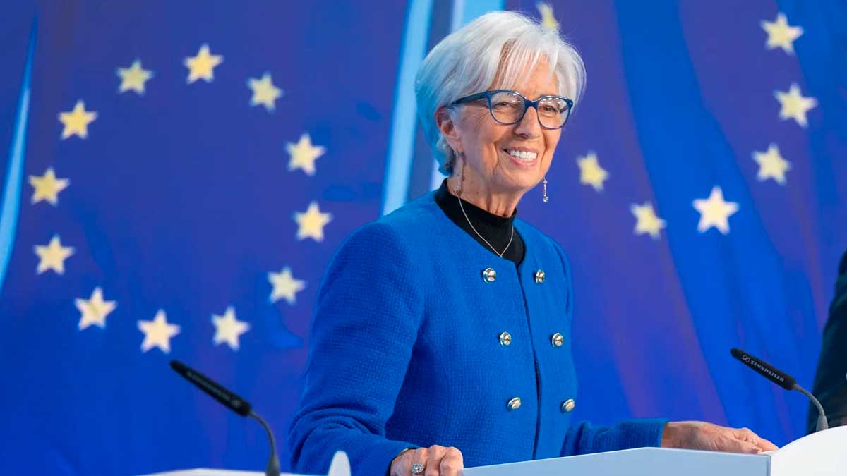 Presidenta del BCE en rueda de prensa sobre el euríbor de julio y su impacto en hipotecas variables