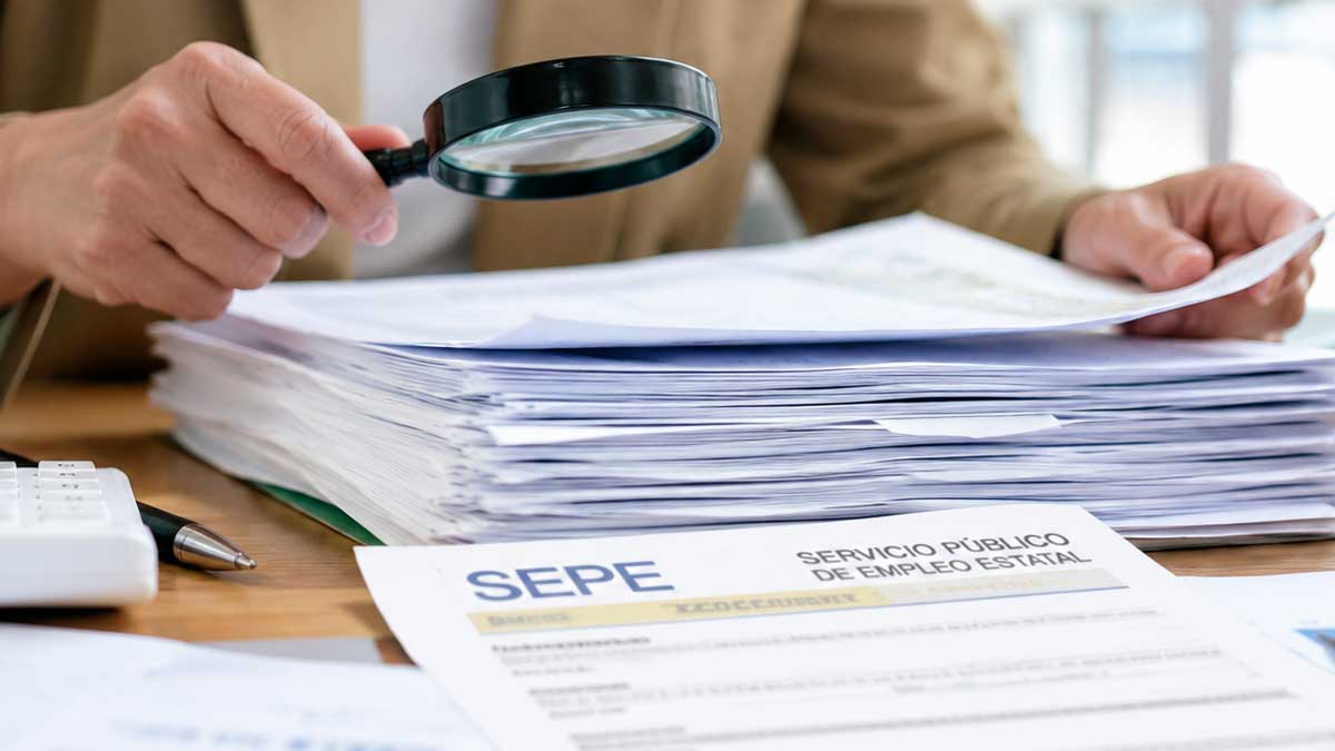 Documentos del SEPE revisados con lupa por fraude al paro en Almería