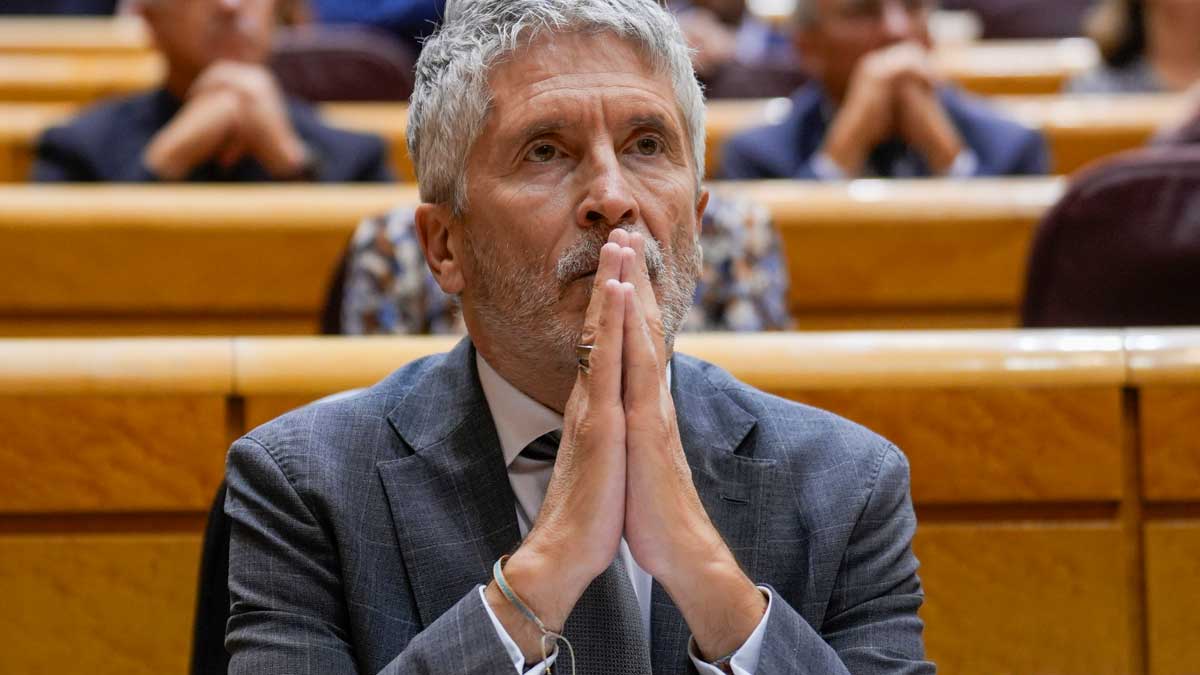 El ministro de Interior reflexiona en el Senado sobre el relevo de la Guardia Civil en Roquetas