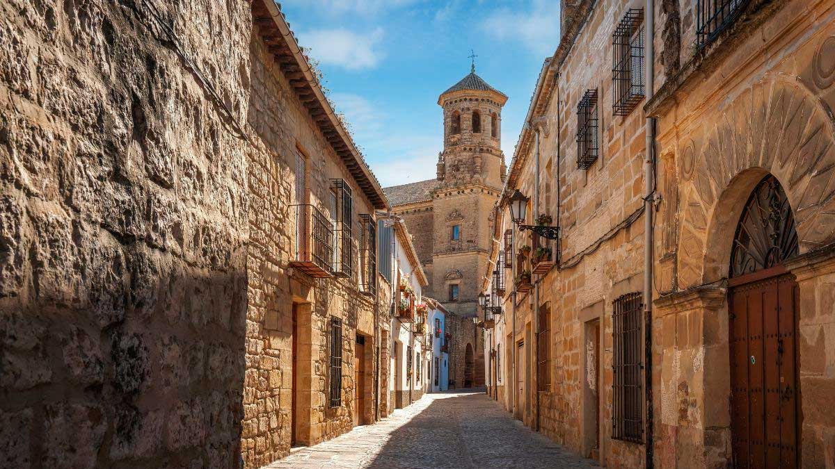 Calle de Baeza, ciudad finalista de los premios de National Geographic por su patrimonio
