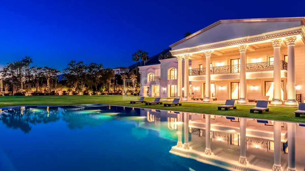 Villa Bellagio en Marbella, la casa más cara de España por 70 millones de euros.