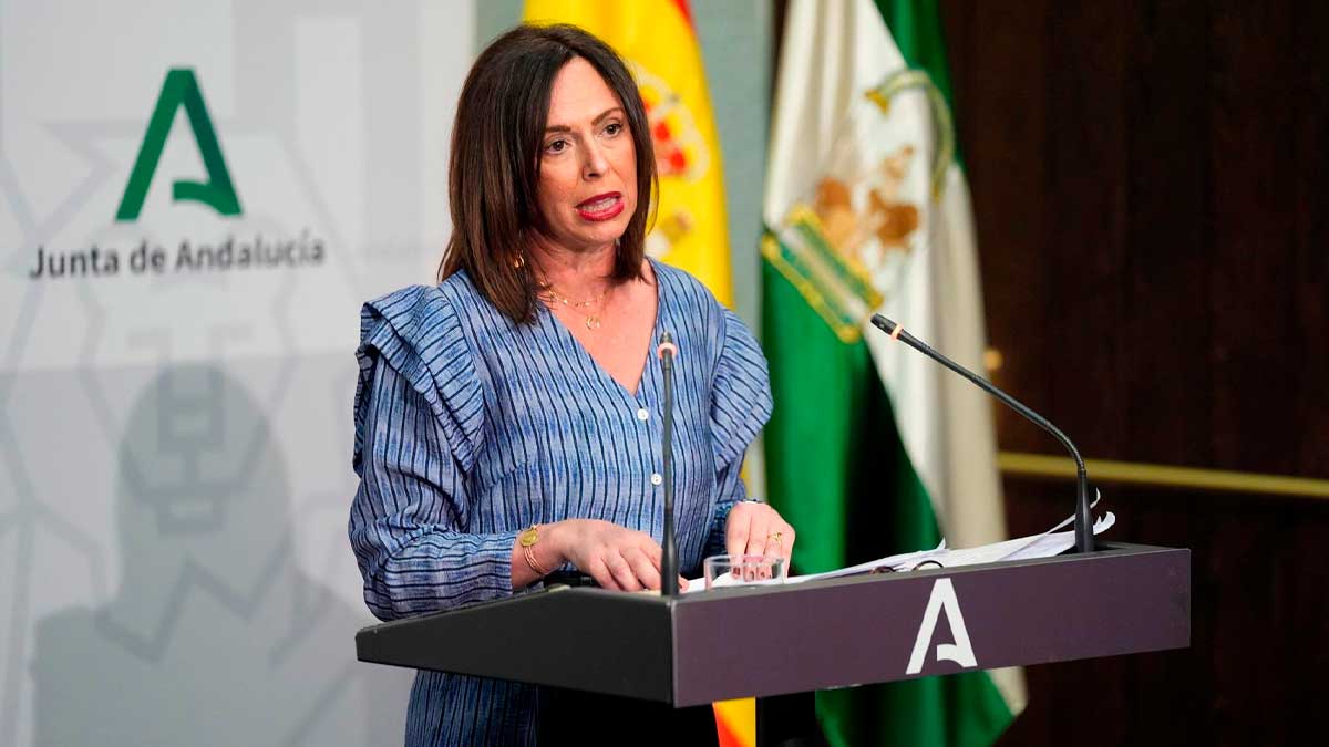 Rocío Díaz, consejera de Vivienda de la Junta de Andalucía, presenta viviendas protegidas para jóvenes
