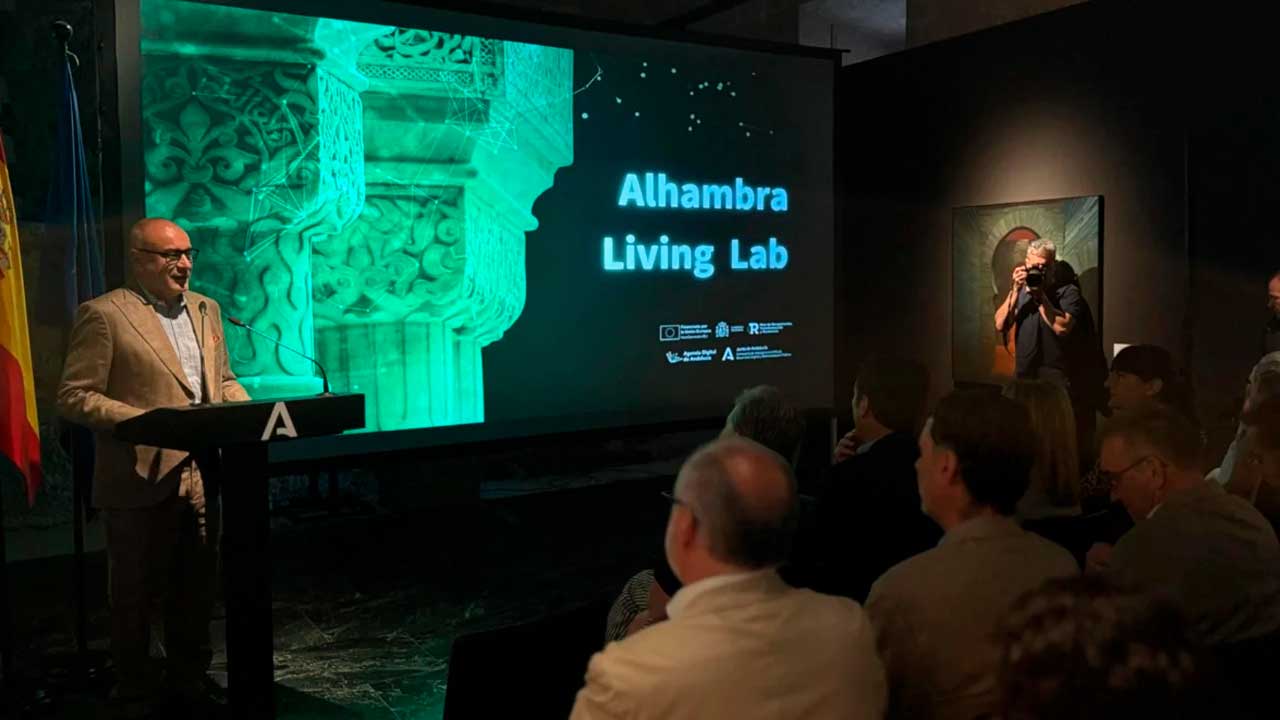 Presentación del gemelo digital Alhambra Living Lab en Granada