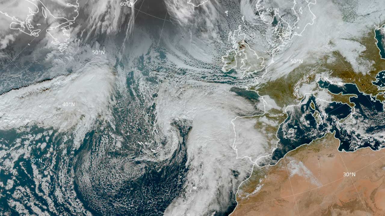 Borrasca de gran impacto sobre la Península Ibérica
