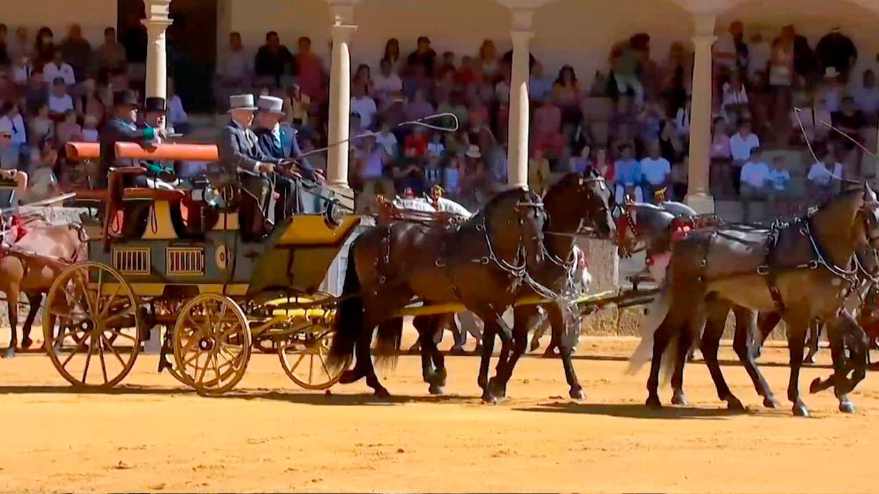 Concurso de Enganches de Ronda 2026 en la plaza de toros