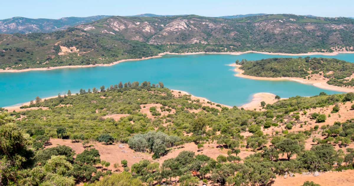 Embalse en Andalucía con reservas de agua en septiembre de 2026