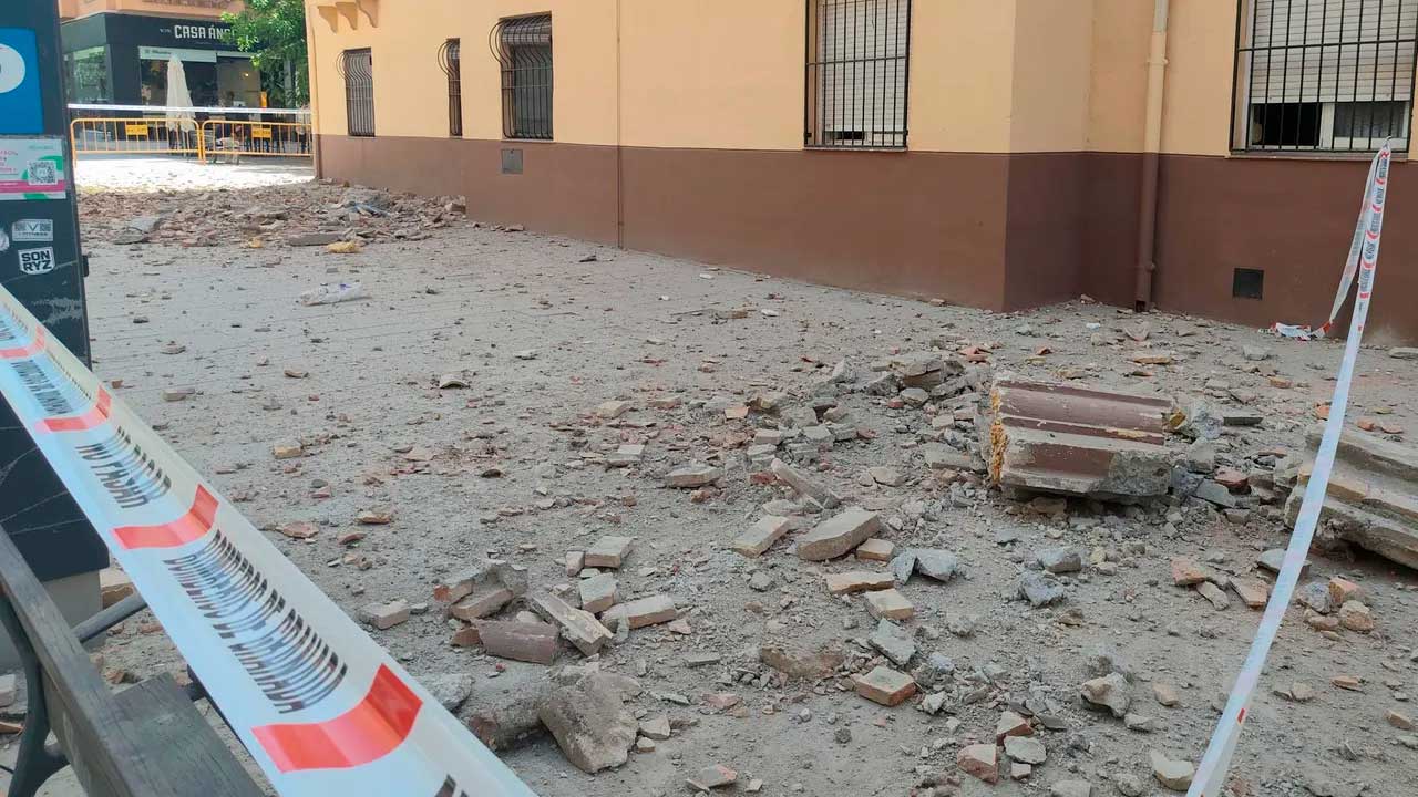 Daños provocados por los terremotos registrados en Granada