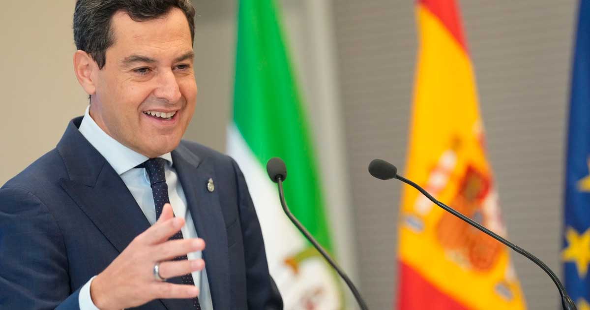 Juanma Moreno pide reconocer a Andalucía como frontera sur de Europa