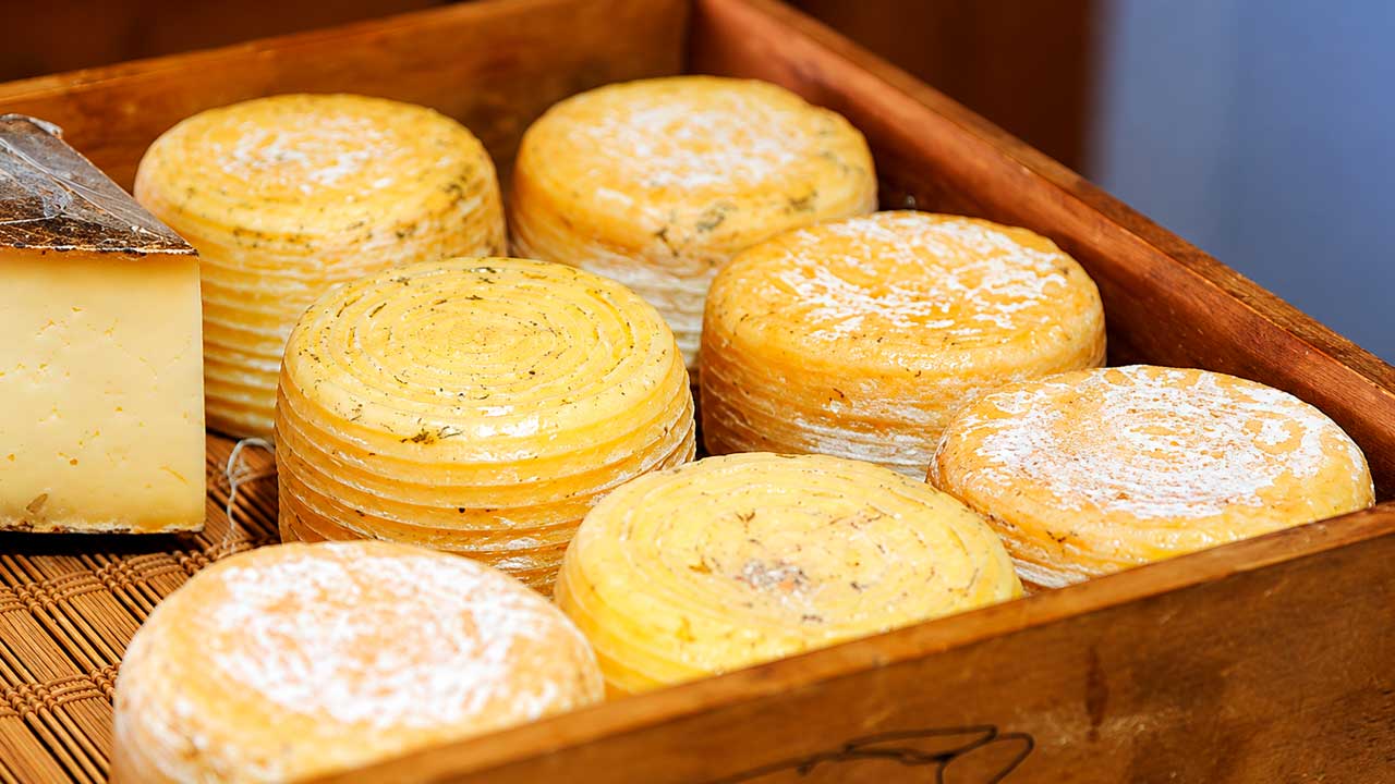 Quesos de cabra payoya y oveja merina de Grazalema