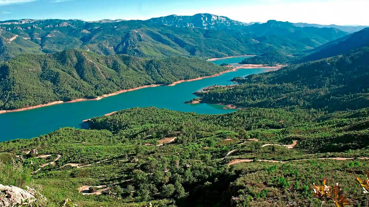 Paisaje de la Reserva de la Biosfera Sierras de Cazorla, Segura y Las Villas en Jaén