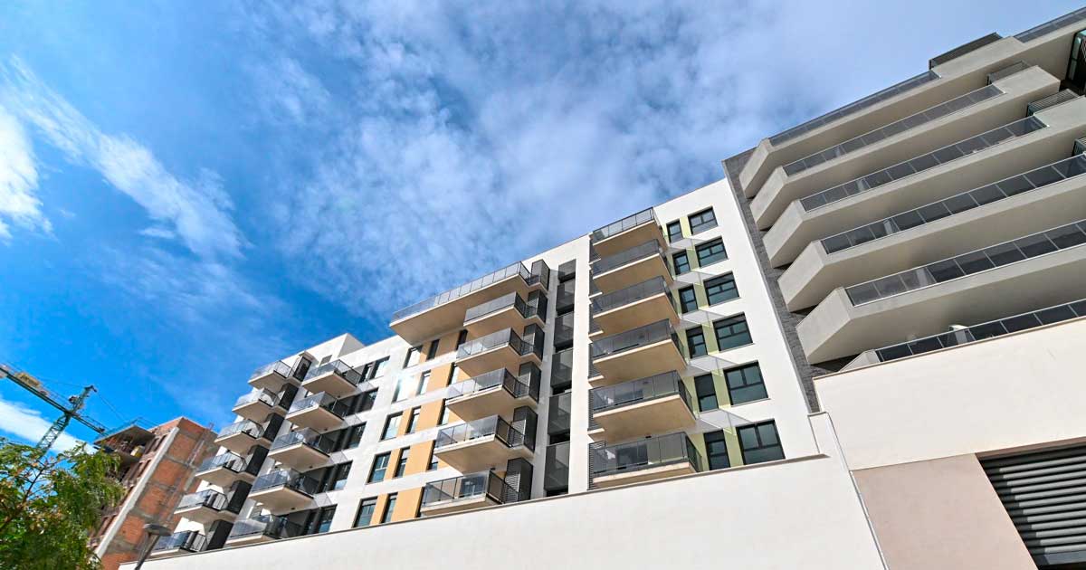 Edificio de viviendas de alquiler asequible en Almería