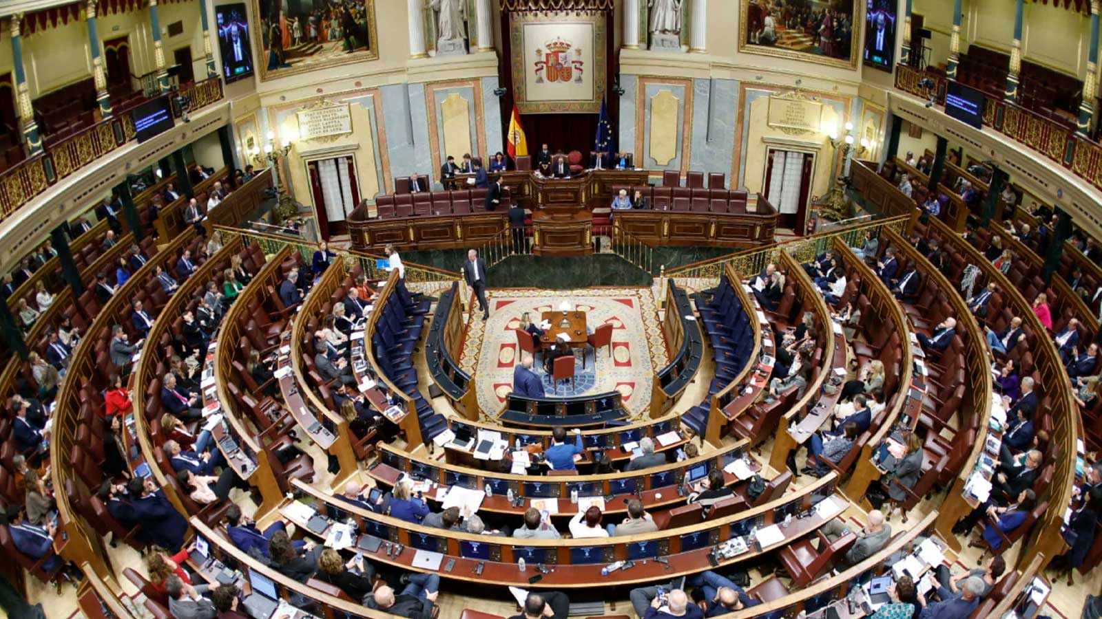 Hemiciclo del Congreso de los Diputados, donde Andalucía tendrá 60 escaños tras las elecciones del 29N