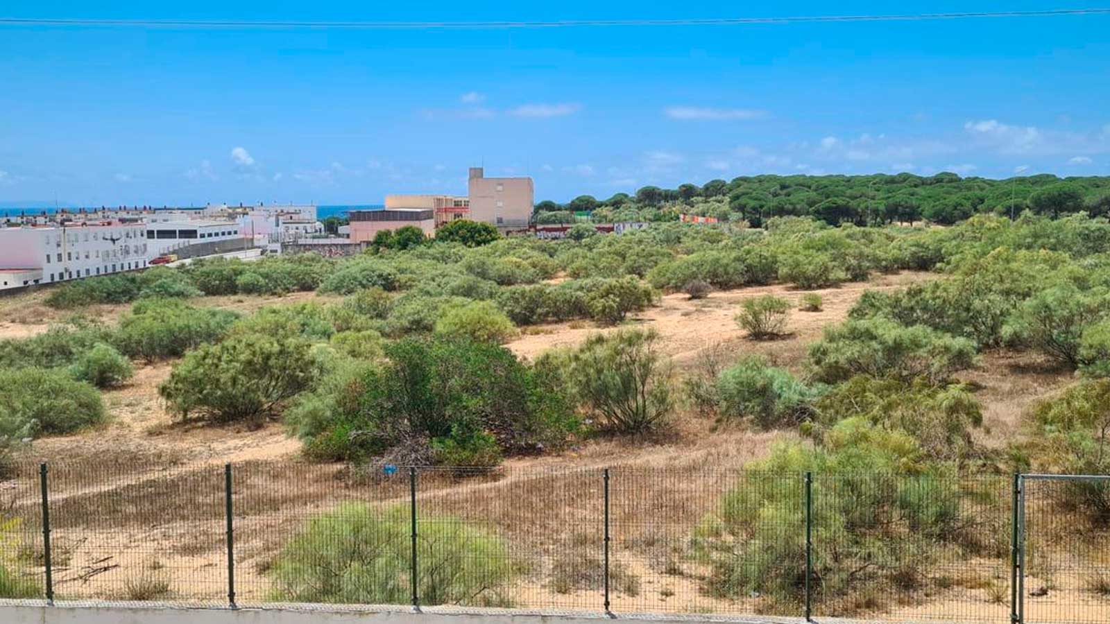 Terrenos de El Jarillo en Barbate donde se proyectan 304 viviendas