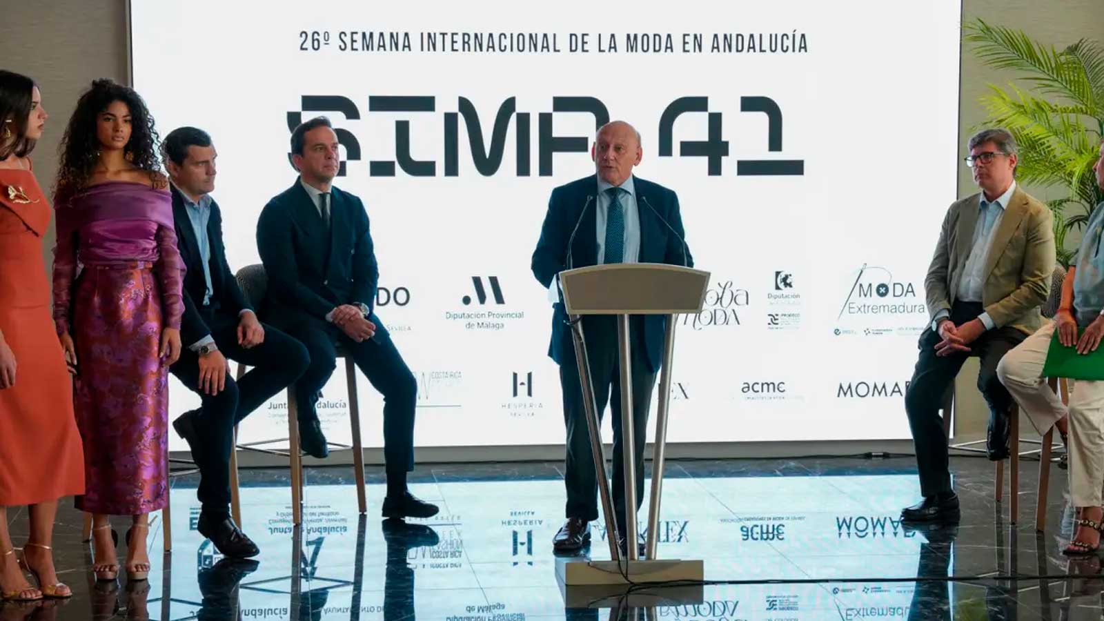 Presentación de la Semana Internacional de la Moda en Andalucía SIMA 41